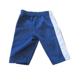 Garanimals Pull On Athletic Sweatpants Boys Newborn Blue Striped Elastic Joggers